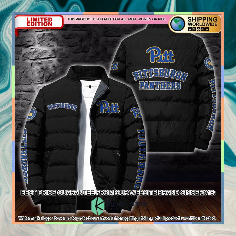 Personalized NCAA Pittsburgh Panthers Puffer Jacket 5 Personalized NCAA Pittsburgh Panthers Puffer Jacket word3