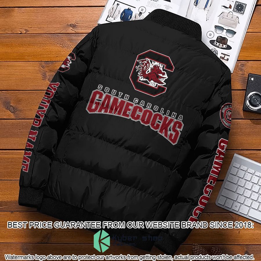 Personalized NCAA South Carolina Gamecocks Puffer Jacket 3 Personalized NCAA South Carolina Gamecocks Puffer Jacket word2