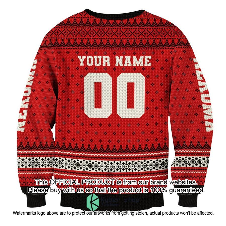 Personalized Nekoma High Haikyuu Christmas Sweater 4 Personalized Nekoma High Haikyuu Christmas Sweater word2