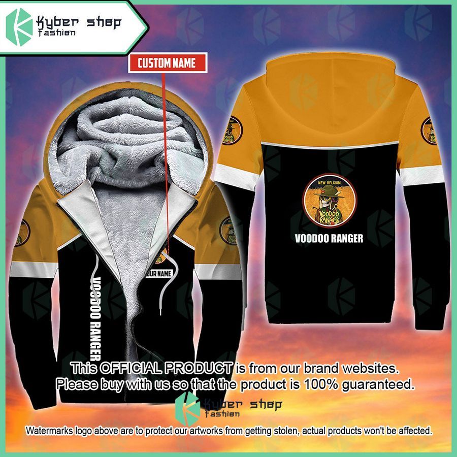 Personalized New Belgium Voodoo Ranger Rotating IPA Series Fleece Hoodie
