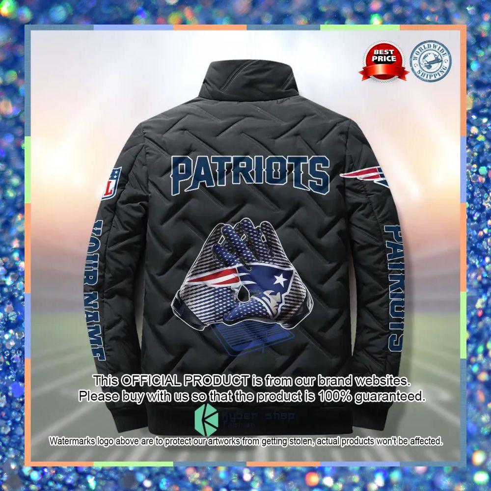 Personalized New England Patriots NFL Puffer Jacket 6 Personalized New England Patriots NFL Puffer Jacket word2