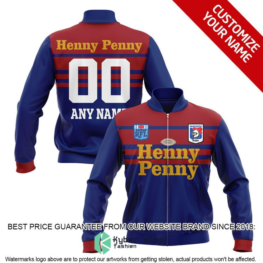 Personalized Newcastle Knights Bomber Jacket