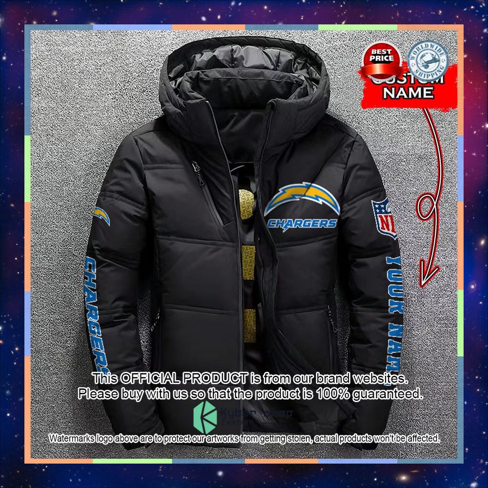 Personalized NFL Los Angeles Chargers Down Jacket 5 Personalized NFL Los Angeles Chargers Down Jacket word3