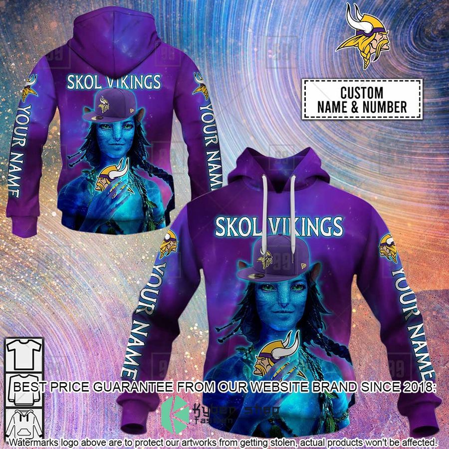 Personalized NFL Minnesota Vikings Kiri AVATAR 2 Shirt, Hoodie