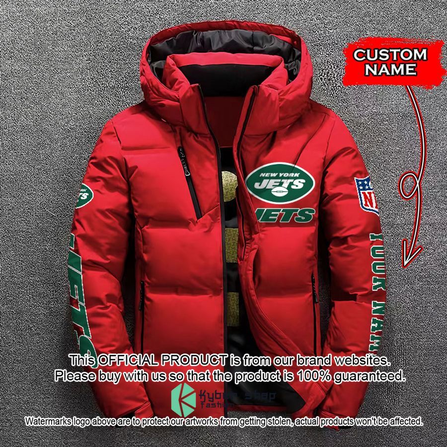 Personalized NFL New York Jets Down Jacket 3 Personalized NFL New York Jets Down Jacket word3