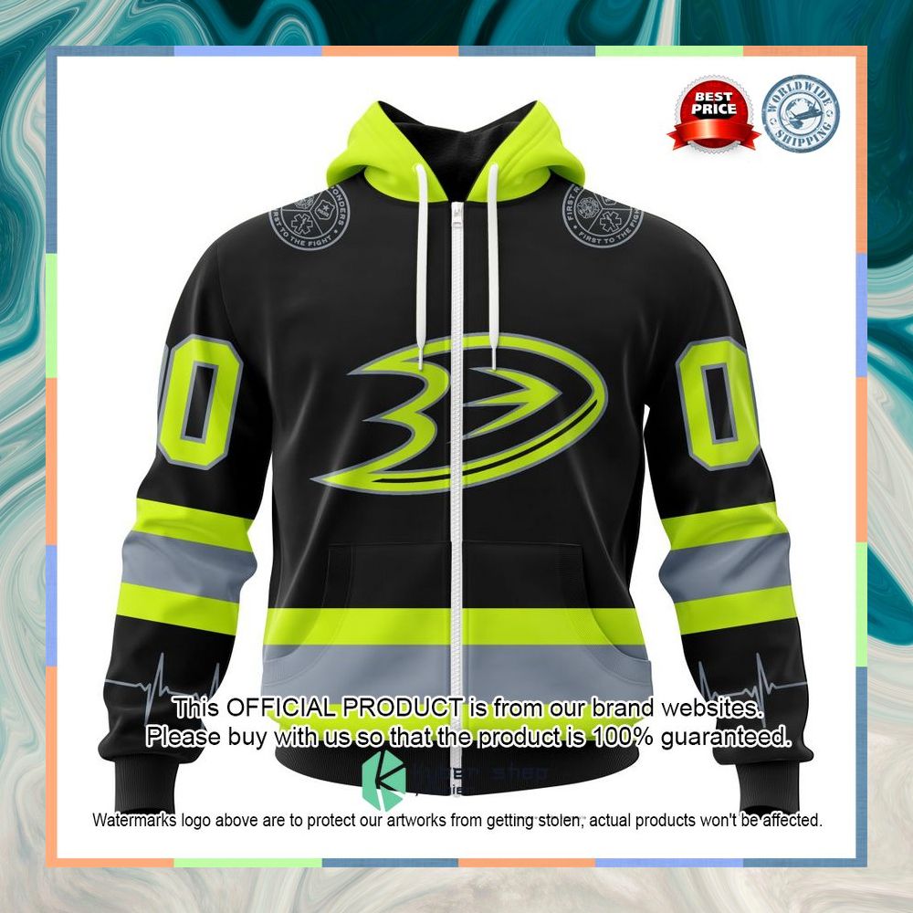 Personalized NHL Anaheim Ducks FireFighter Uniforms Shirt, Hoodie 11 Personalized NHL Anaheim Ducks FireFighter Uniforms Shirt, Hoodie word3