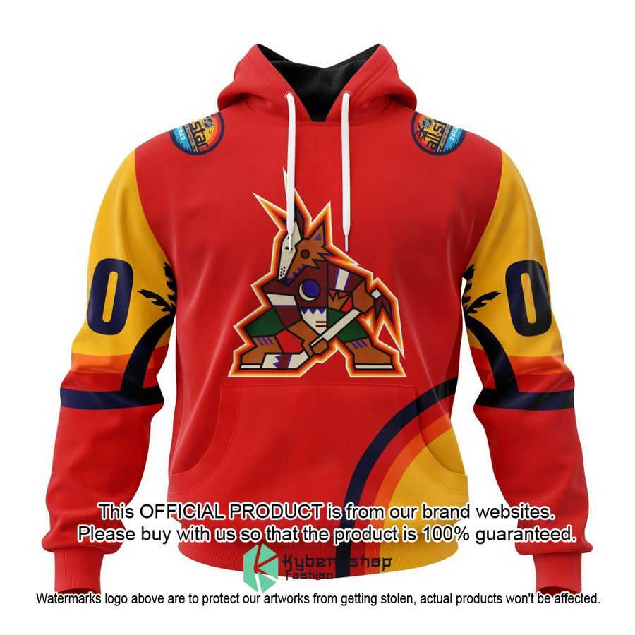 Personalized NHL Arizona Coyotes Special ALL-Star Game Design With Florida Sunset Shirt, Hoodie