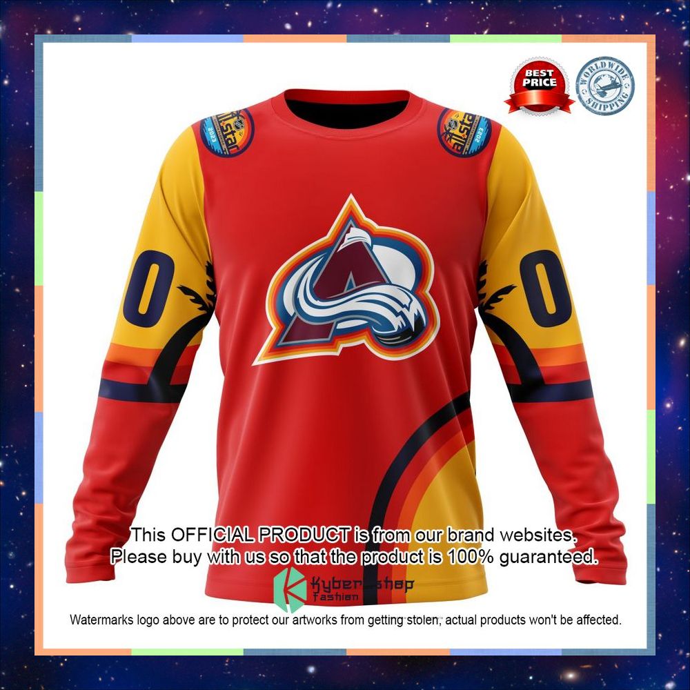 Personalized NHL Colorado Avalanche Special ALL-Star Game Design With Florida Sunset Shirt, Hoodie 15 Personalized NHL Colorado Avalanche Special ALL-Star Game Design With Florida Sunset Shirt, Hoodie word3