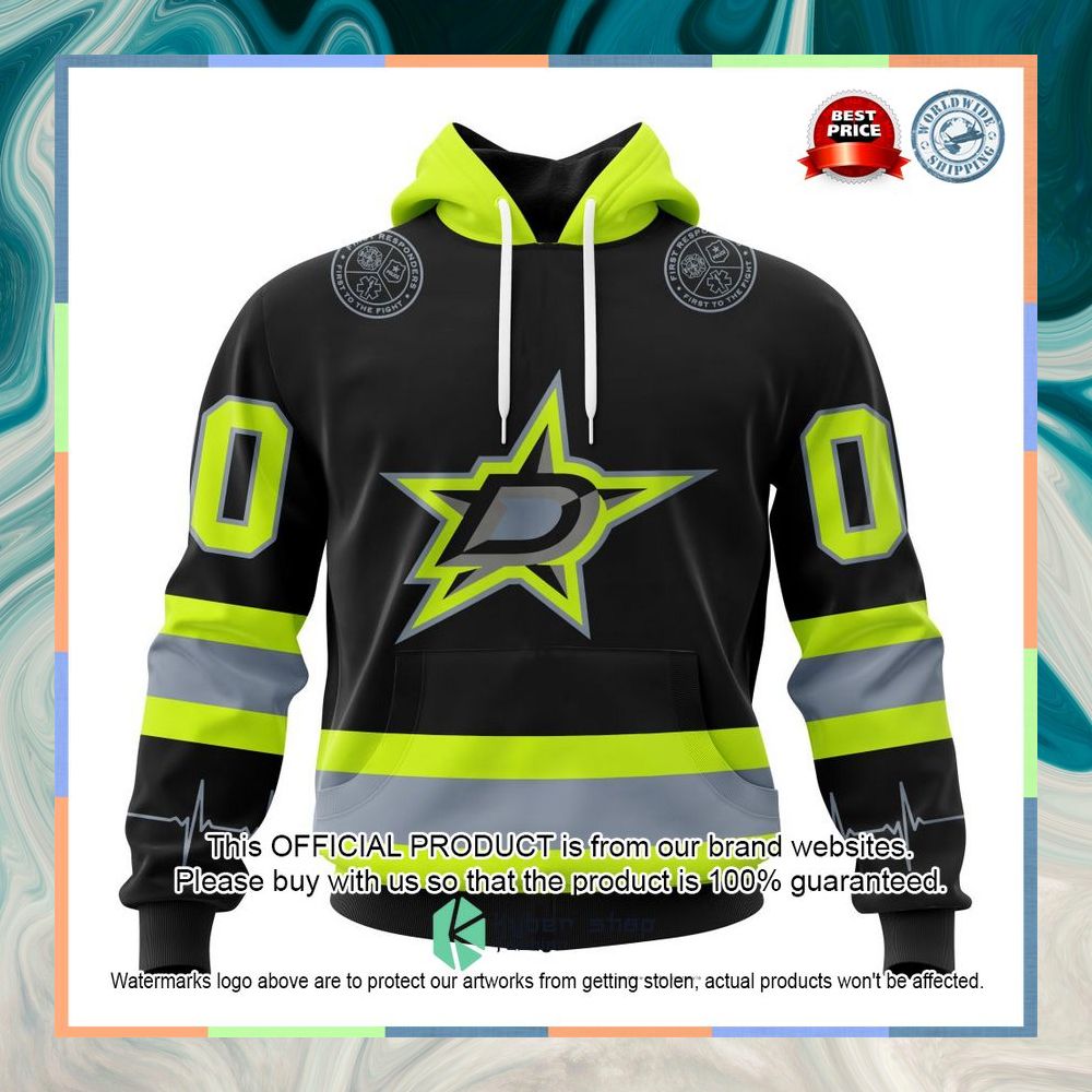 Personalized NHL Dallas Stars FireFighter Uniforms Shirt, Hoodie 10 Personalized NHL Dallas Stars FireFighter Uniforms Shirt, Hoodie word1