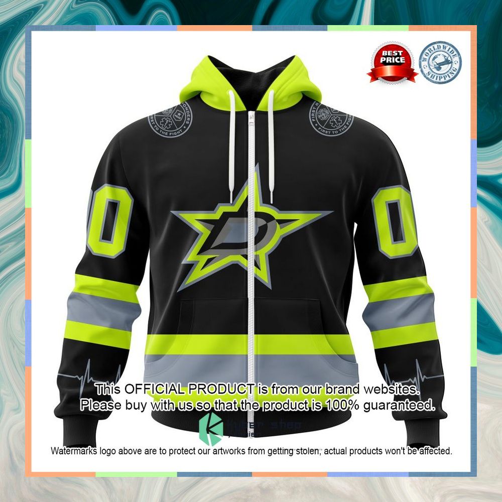 Personalized NHL Dallas Stars FireFighter Uniforms Shirt, Hoodie 11 Personalized NHL Dallas Stars FireFighter Uniforms Shirt, Hoodie word1