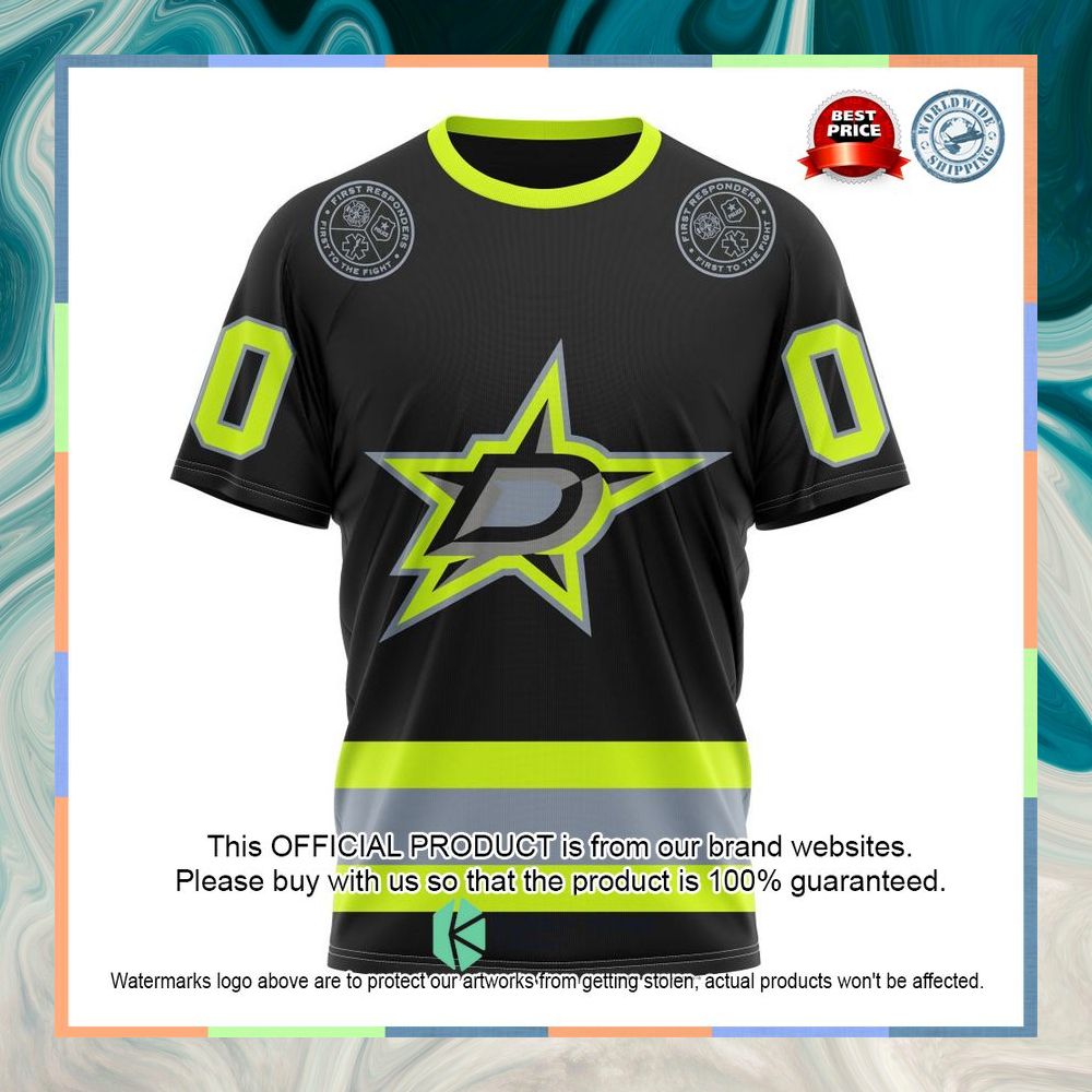 Personalized NHL Dallas Stars FireFighter Uniforms Shirt, Hoodie 17 Personalized NHL Dallas Stars FireFighter Uniforms Shirt, Hoodie word1