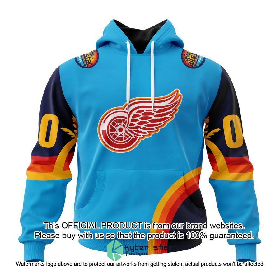 Personalized NHL Detroit Red Wings Special ALL-Star Game Design With Atlantic Ocean Shirt, hoodie