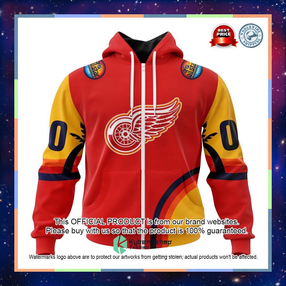 Personalized NHL Detroit Red Wings Special ALL-Star Game Design With Florida Sunset Shirt, Hoodie 11 Personalized NHL Detroit Red Wings Special ALL-Star Game Design With Florida Sunset Shirt, Hoodie word3