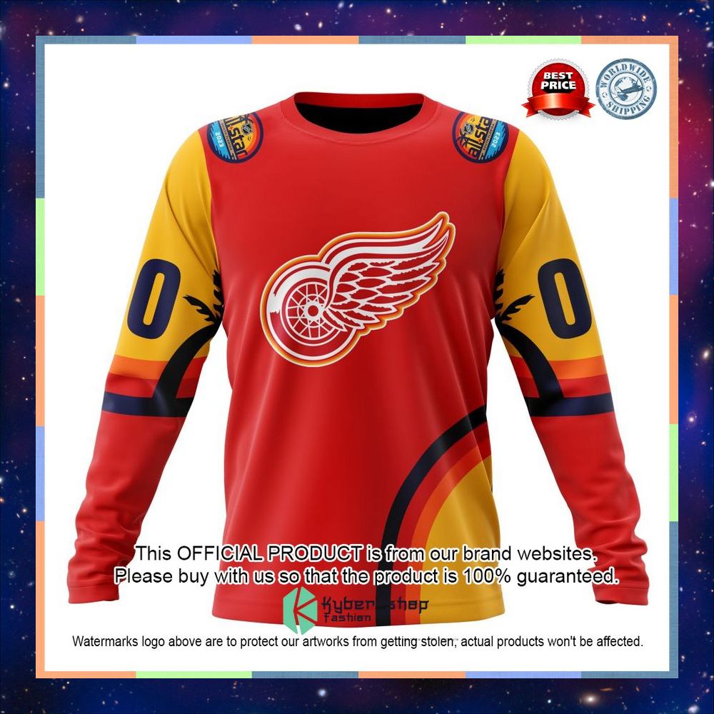 Personalized NHL Detroit Red Wings Special ALL-Star Game Design With Florida Sunset Shirt, Hoodie 15 Personalized NHL Detroit Red Wings Special ALL-Star Game Design With Florida Sunset Shirt, Hoodie word3