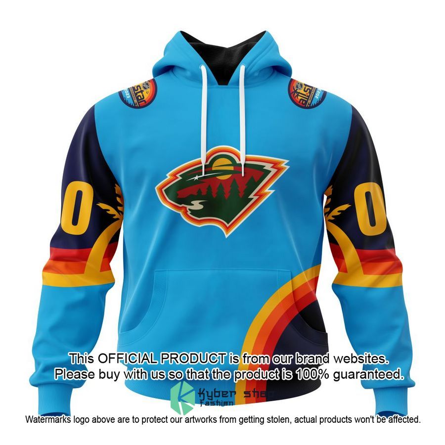 Personalized NHL Minnesota Wild Special ALL-Star Game Design With Atlantic Ocean Shirt, hoodie