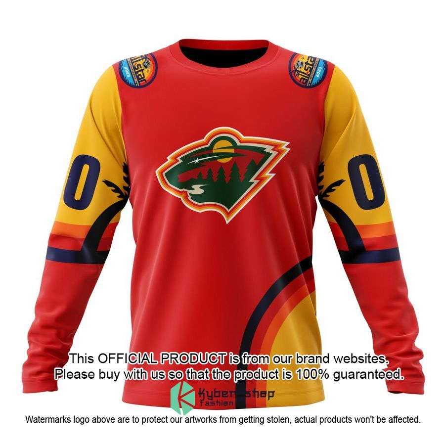 Personalized NHL Minnesota Wild Special ALL-Star Game Design With Florida Sunset Shirt, Hoodie 6 Personalized NHL Minnesota Wild Special ALL-Star Game Design With Florida Sunset Shirt, Hoodie word3