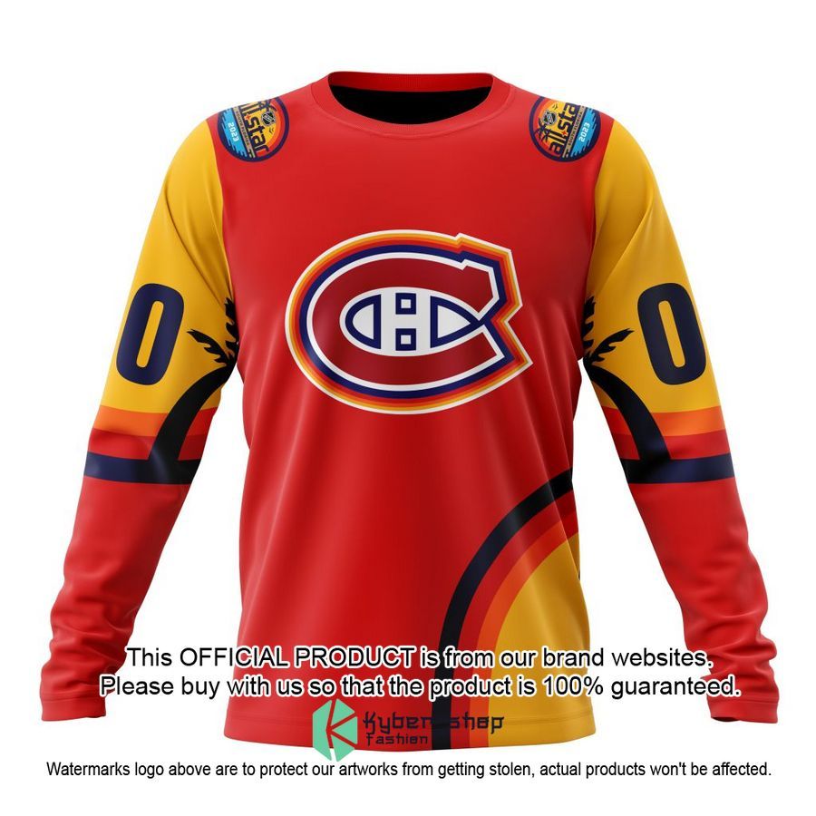 Personalized NHL Montreal Canadiens Special ALL-Star Game Design With Florida Sunset Shirt, Hoodie 6 Personalized NHL Montreal Canadiens Special ALL-Star Game Design With Florida Sunset Shirt, Hoodie word1