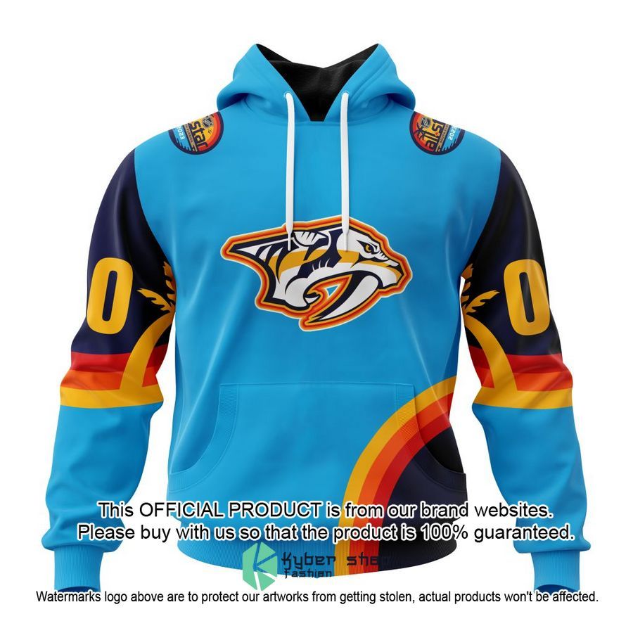 Personalized NHL Nashville Predators Special ALL-Star Game Design With Atlantic Ocean Shirt, hoodie