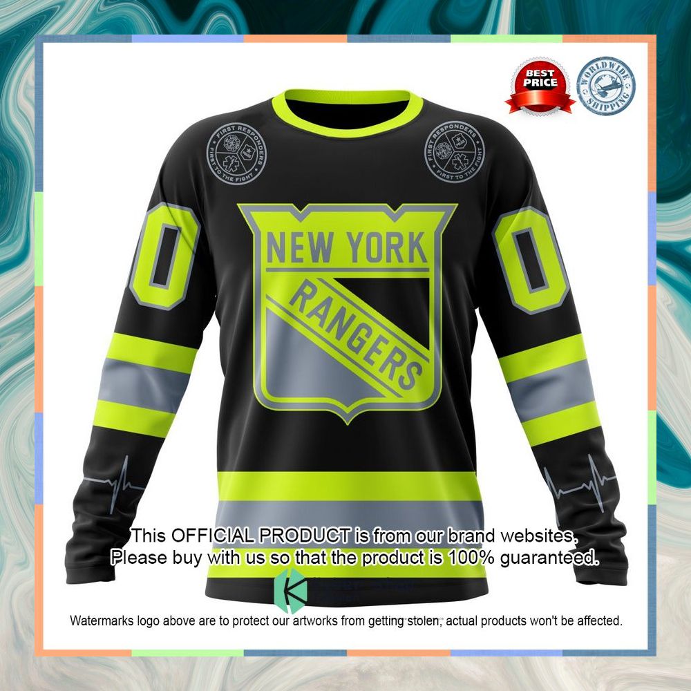 Personalized NHL New York Rangers FireFighter Uniforms Shirt, Hoodie 15 Personalized NHL New York Rangers FireFighter Uniforms Shirt, Hoodie word3