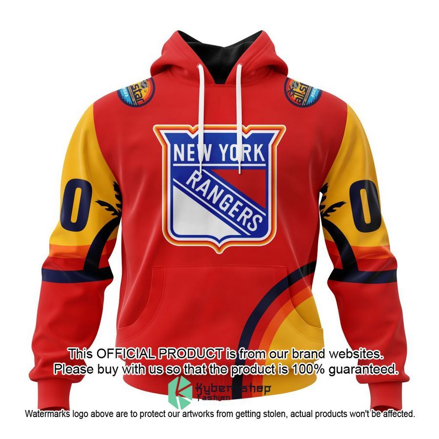 Personalized NHL New York Rangers Special ALL-Star Game Design With Florida Sunset Shirt, Hoodie