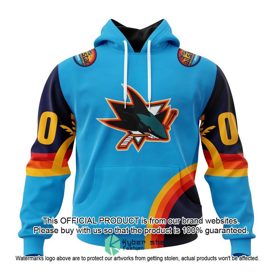 Personalized NHL San Jose Sharks Special ALL-Star Game Design With Atlantic Ocean Shirt, hoodie