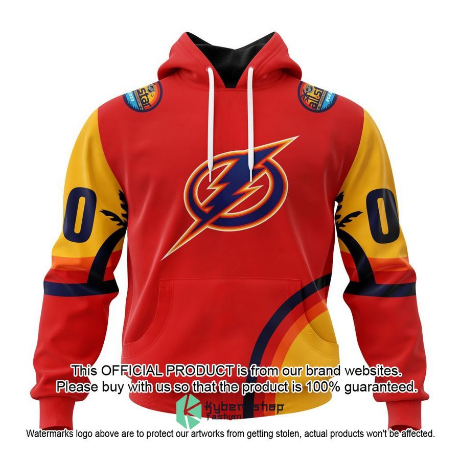 Personalized NHL Tampa Bay Lightning Special ALL-Star Game Design With Florida Sunset Shirt, Hoodie