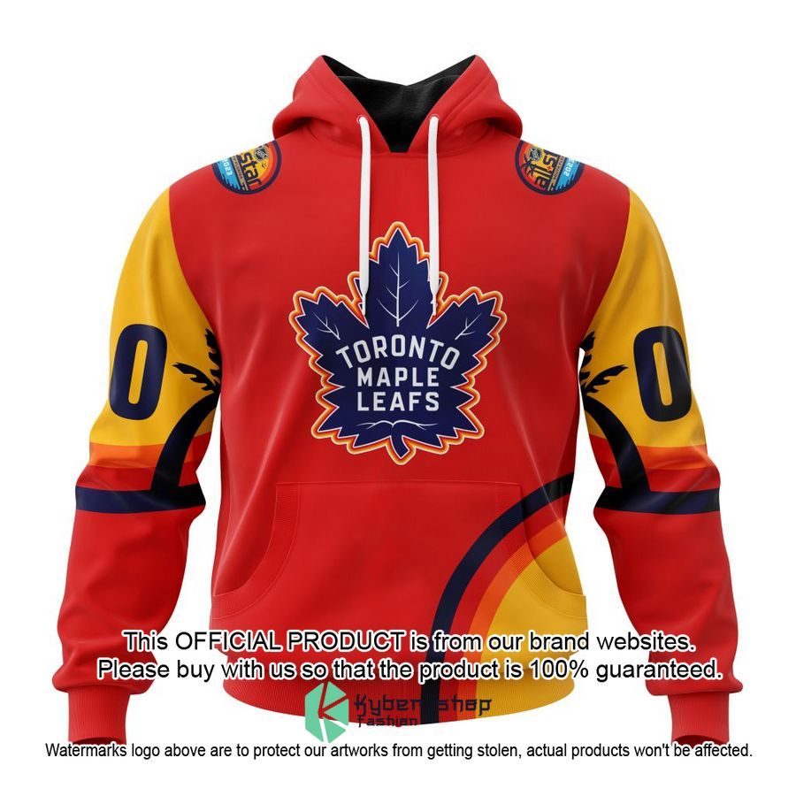 Personalized NHL Toronto Maple Leafs Special ALL-Star Game Design With Florida Sunset Shirt, Hoodie