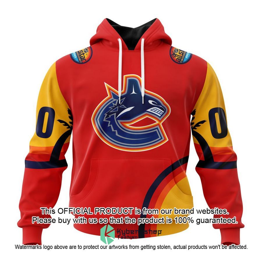 Personalized NHL Vancouver Canucks Special ALL-Star Game Design With Florida Sunset Shirt, Hoodie