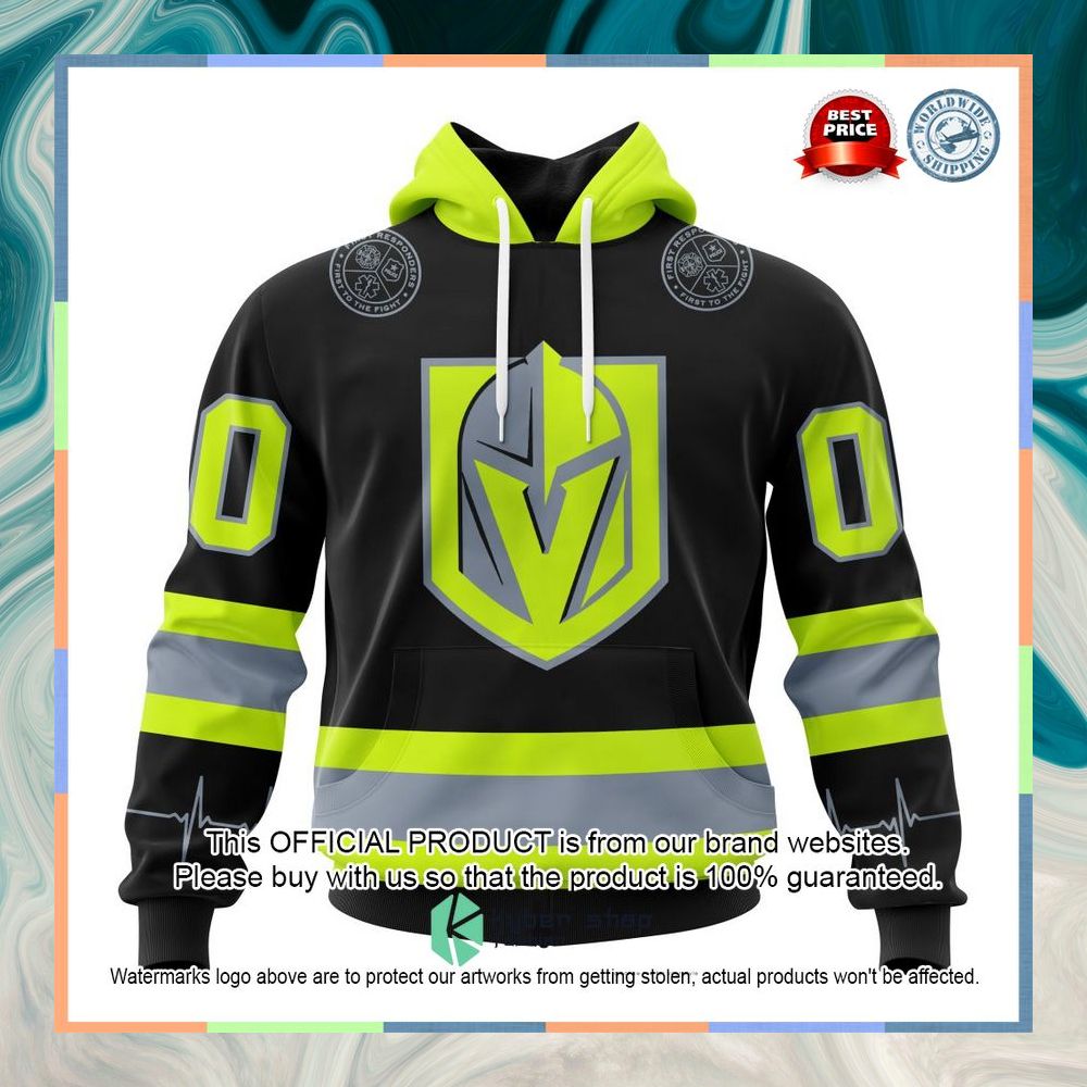Personalized NHL Vegas Golden Knights FireFighter Uniforms Shirt, Hoodie 10 Personalized NHL Vegas Golden Knights FireFighter Uniforms Shirt, Hoodie word1