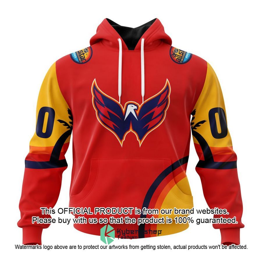 Personalized NHL Washington Capitals Special ALL-Star Game Design With Florida Sunset Shirt, Hoodie