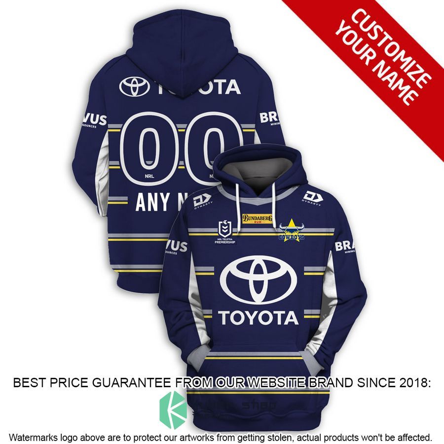 Personalized North Queensland Cowboys blue Shirt, Hoodie