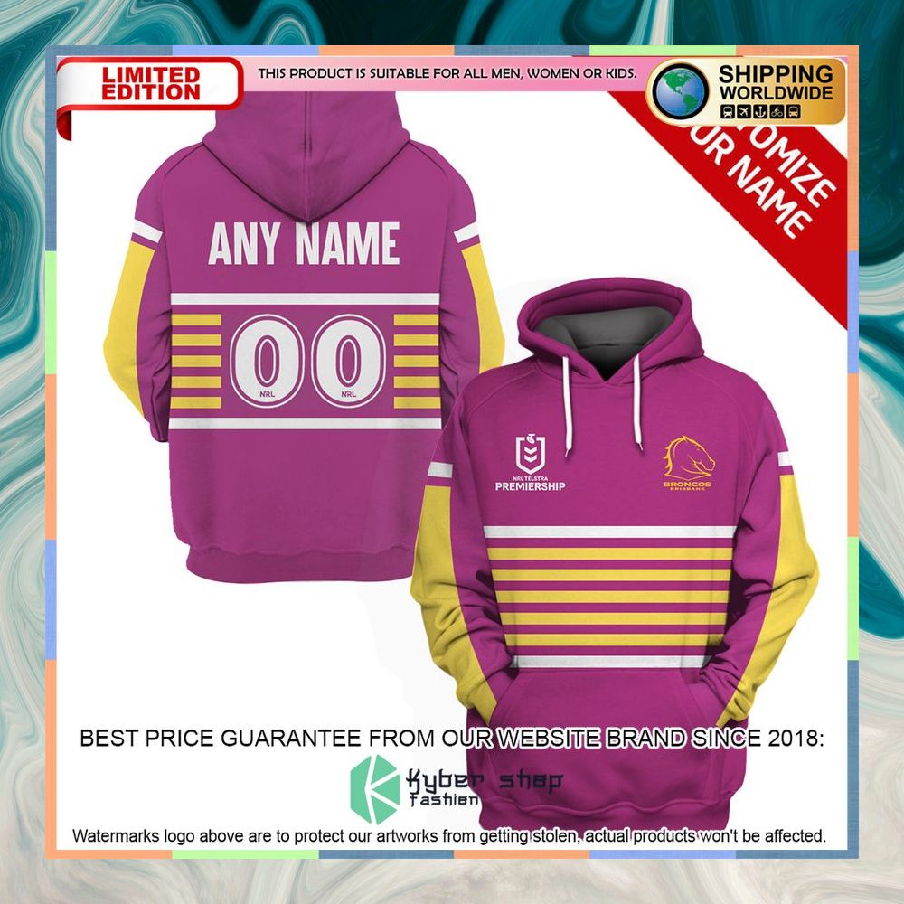 Personalized NRL Brisbane Broncos purple Shirt, Hoodie 10 Personalized NRL Brisbane Broncos purple Shirt, Hoodie word3