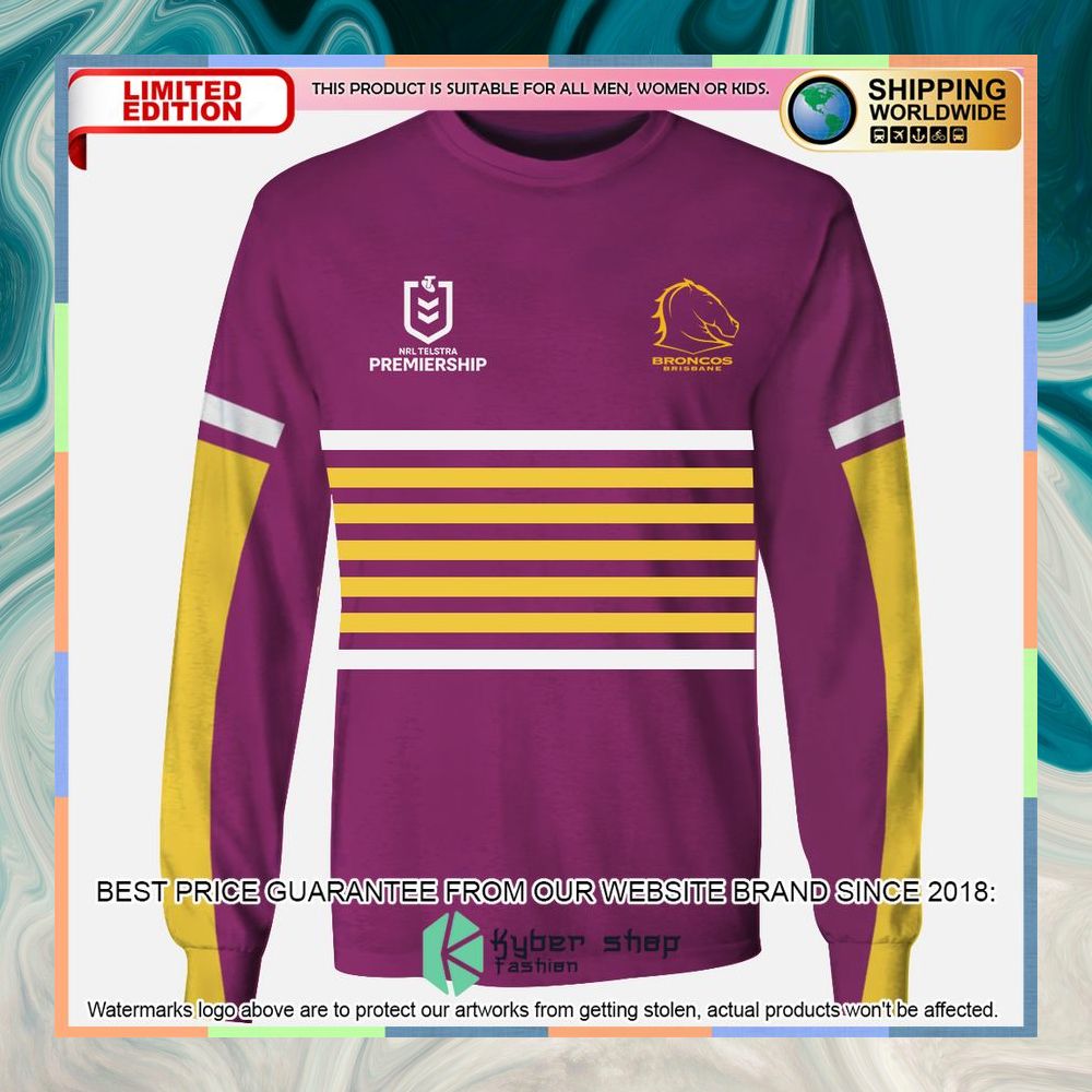 Personalized NRL Brisbane Broncos purple Shirt, Hoodie 15 Personalized NRL Brisbane Broncos purple Shirt, Hoodie word3