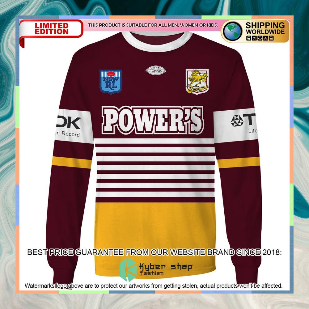 Personalized NRL Brisbane Broncos Shirt, Hoodie 14 Personalized NRL Brisbane Broncos Shirt, Hoodie word1