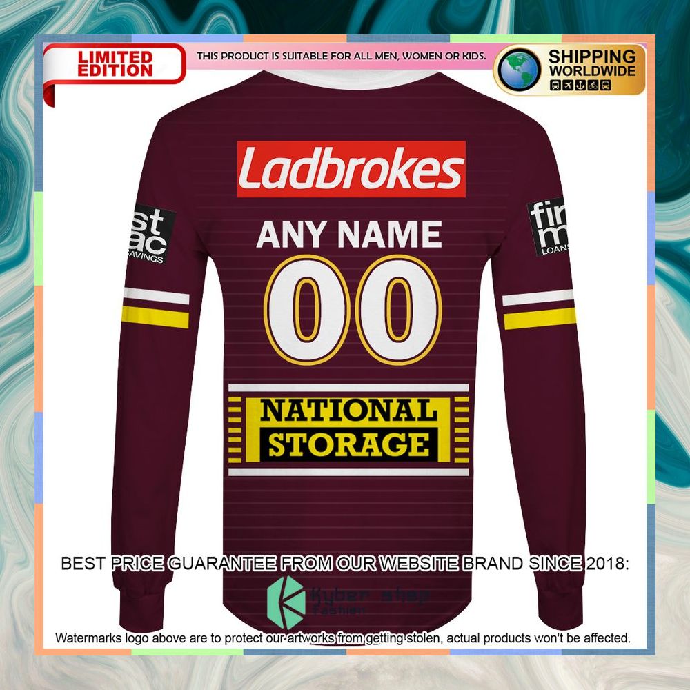 Personalized NRL Brisbane Broncos striped Shirt, Hoodie 16 Personalized NRL Brisbane Broncos striped Shirt, Hoodie word2