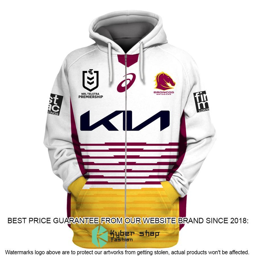 Personalized NRL Brisbane Broncos white Shirt, Hoodie 3 Personalized NRL Brisbane Broncos white Shirt, Hoodie word3