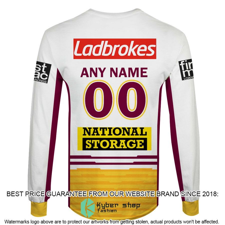 Personalized NRL Brisbane Broncos white Shirt, Hoodie 7 Personalized NRL Brisbane Broncos white Shirt, Hoodie word3