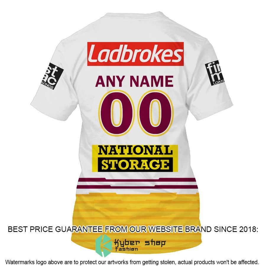 Personalized NRL Brisbane Broncos white Shirt, Hoodie 9 Personalized NRL Brisbane Broncos white Shirt, Hoodie word3