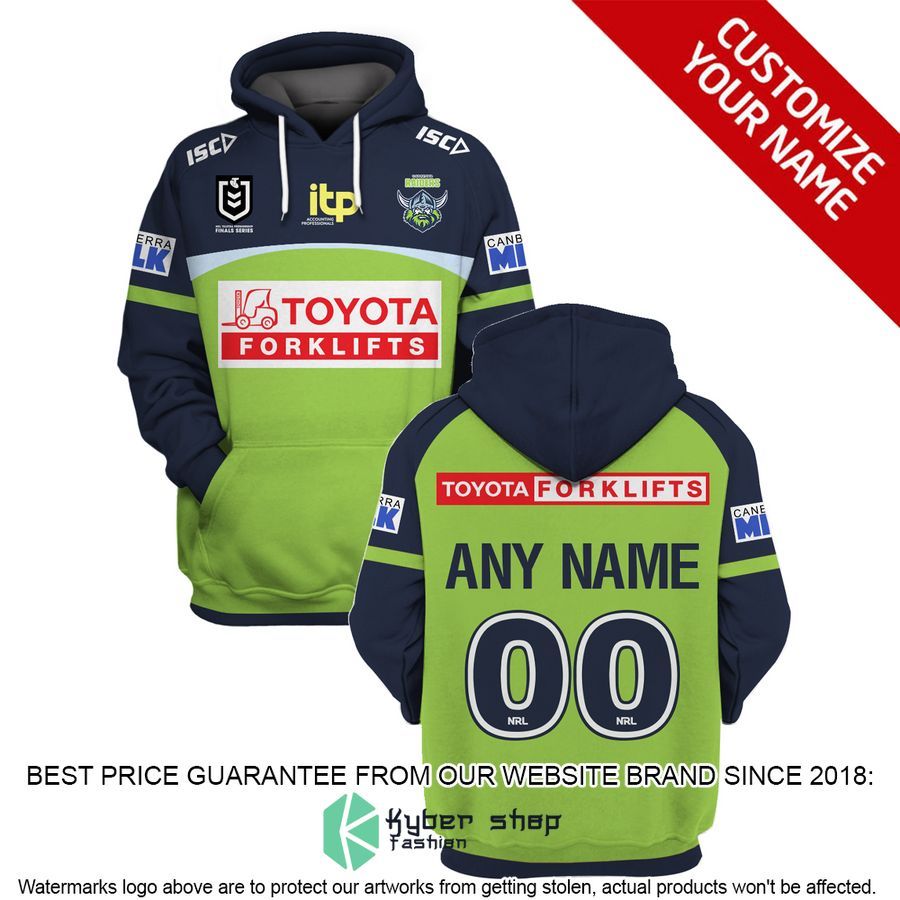 Personalized NRL Canberra Raiders green Shirt, Hoodie