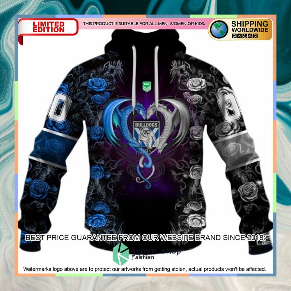 Personalized NRL Canterbury-Bankstown Bulldogs Rose Dragon Shirt, Hoodie 13 Personalized NRL Canterbury-Bankstown Bulldogs Rose Dragon Shirt, Hoodie word3