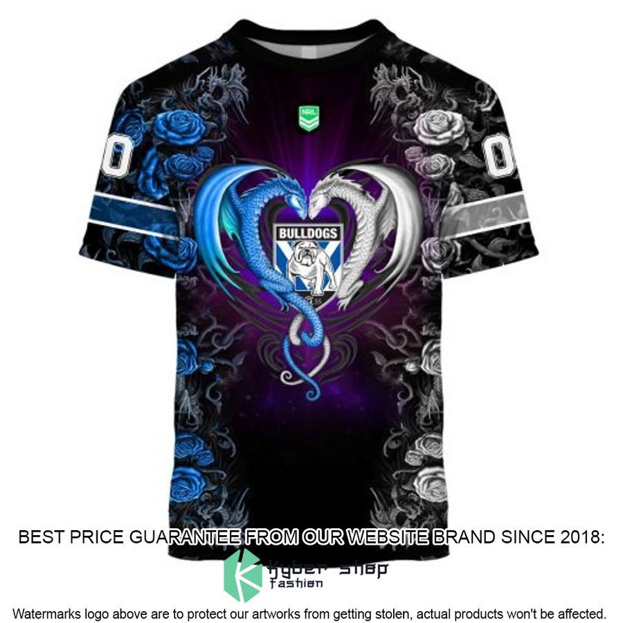 Personalized NRL Canterbury-Bankstown Bulldogs Rose Dragon Shirt, Hoodie 8 Personalized NRL Canterbury-Bankstown Bulldogs Rose Dragon Shirt, Hoodie word3