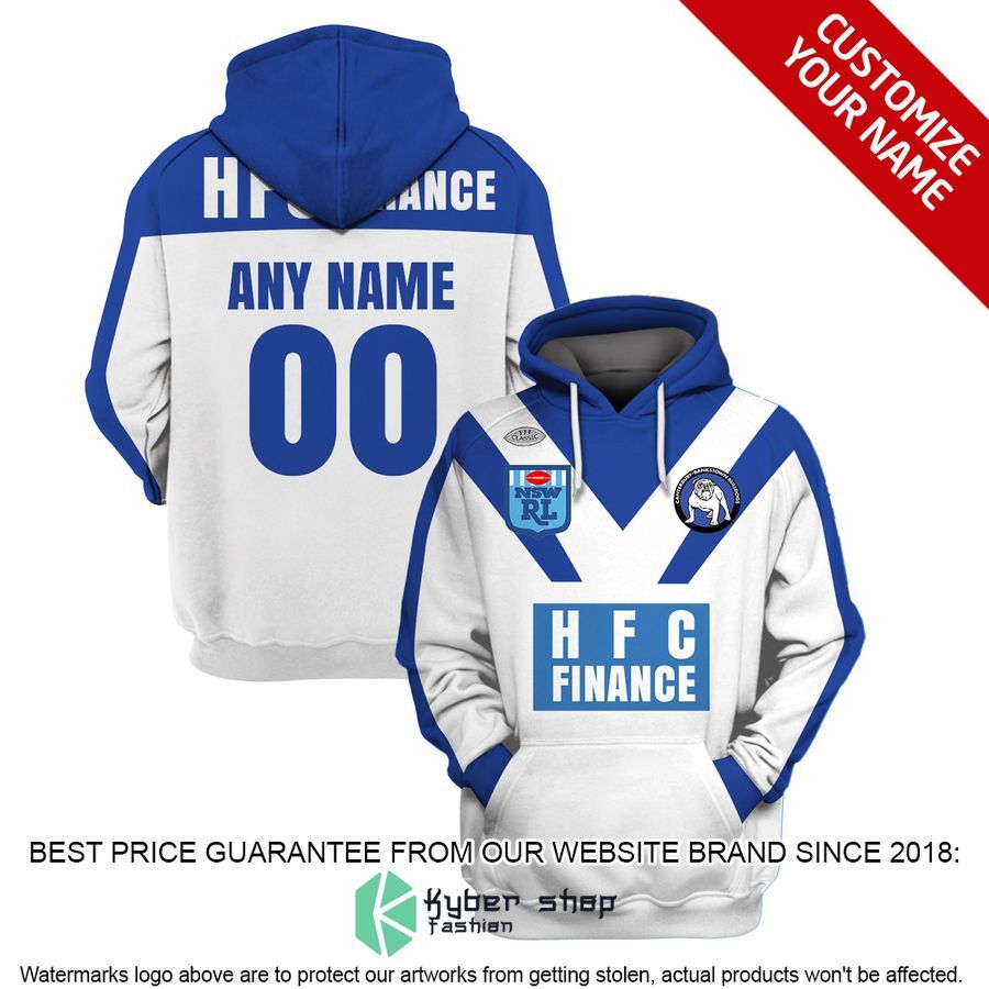 Personalized NRL Canterbury-Bankstown Bulldogs Shirt, Hoodie