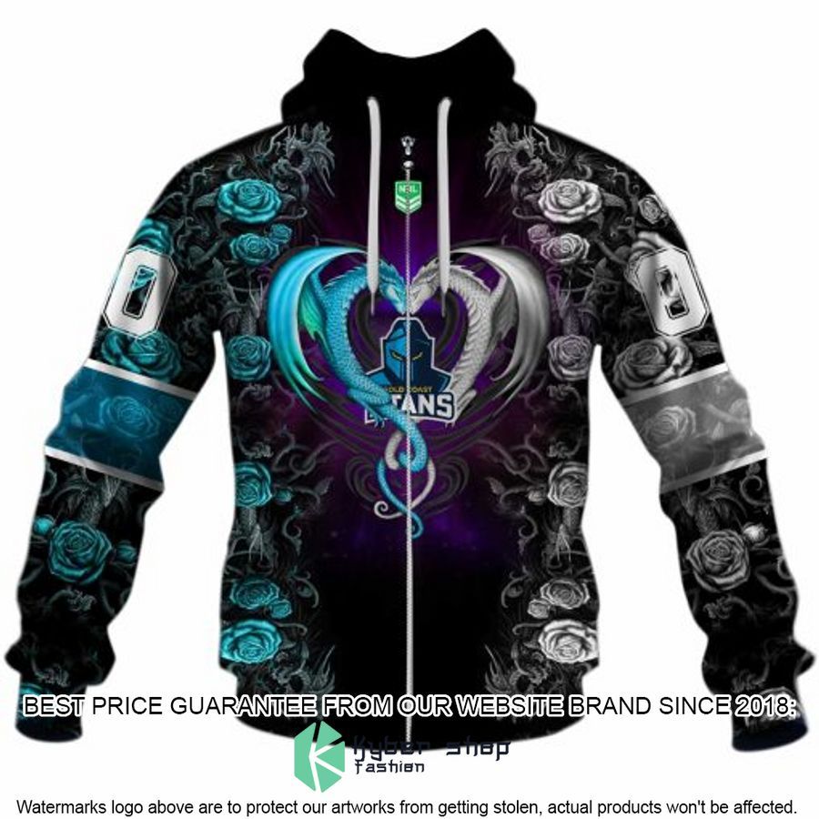 Personalized NRL Gold Coast Titans Rose Dragon Shirt, Hoodie 3 Personalized NRL Gold Coast Titans Rose Dragon Shirt, Hoodie word1
