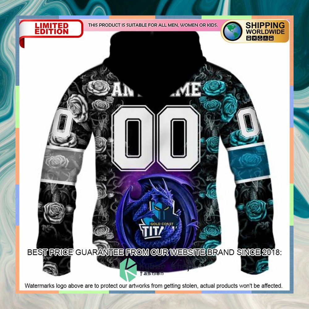 Personalized NRL Gold Coast Titans Rose Dragon Shirt, Hoodie 14 Personalized NRL Gold Coast Titans Rose Dragon Shirt, Hoodie word1