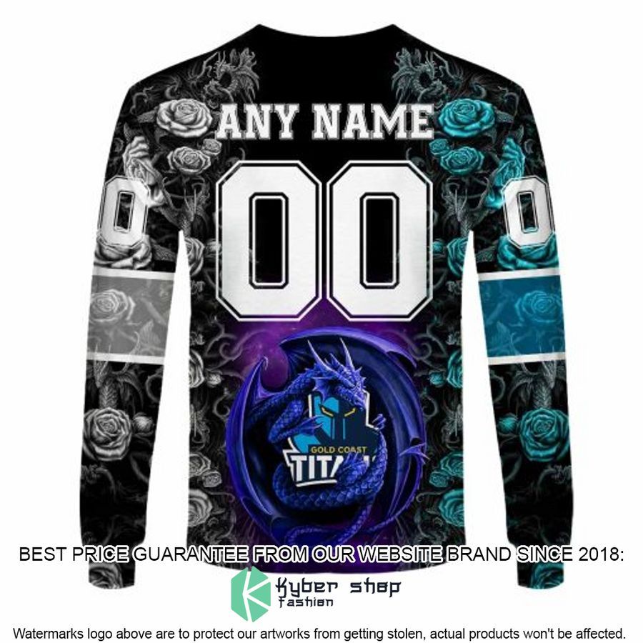 Personalized NRL Gold Coast Titans Rose Dragon Shirt, Hoodie 7 Personalized NRL Gold Coast Titans Rose Dragon Shirt, Hoodie word1