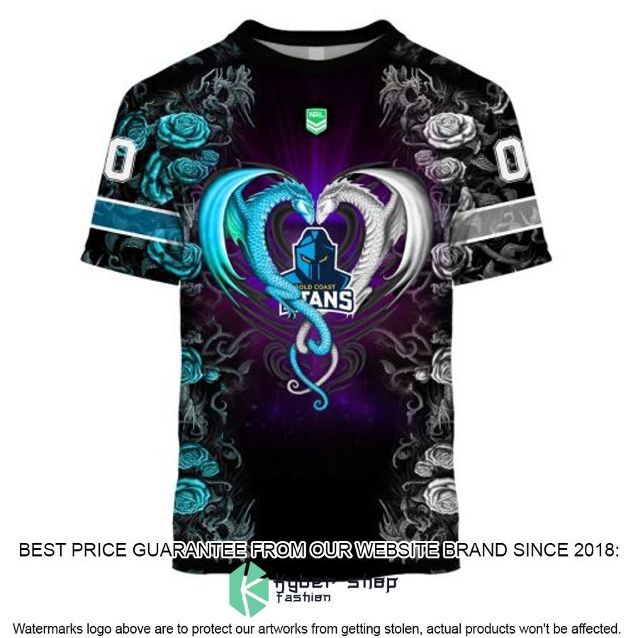 Personalized NRL Gold Coast Titans Rose Dragon Shirt, Hoodie 8 Personalized NRL Gold Coast Titans Rose Dragon Shirt, Hoodie word1
