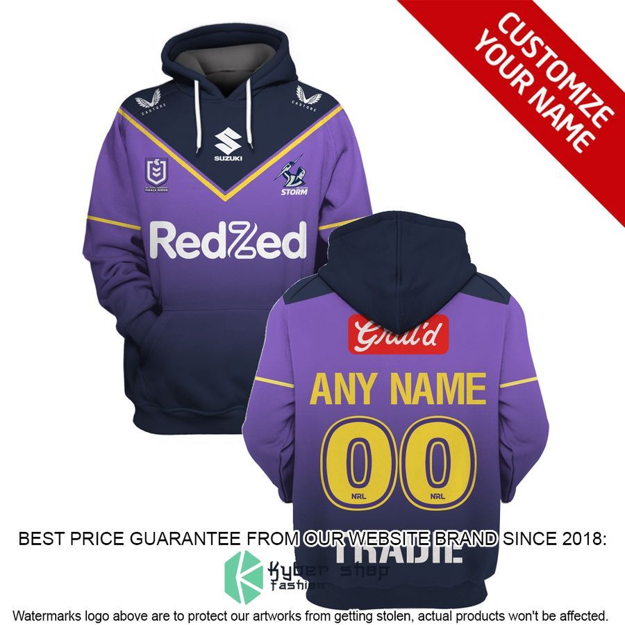Personalized NRL Melbourne Storm purple Shirt, Hoodie