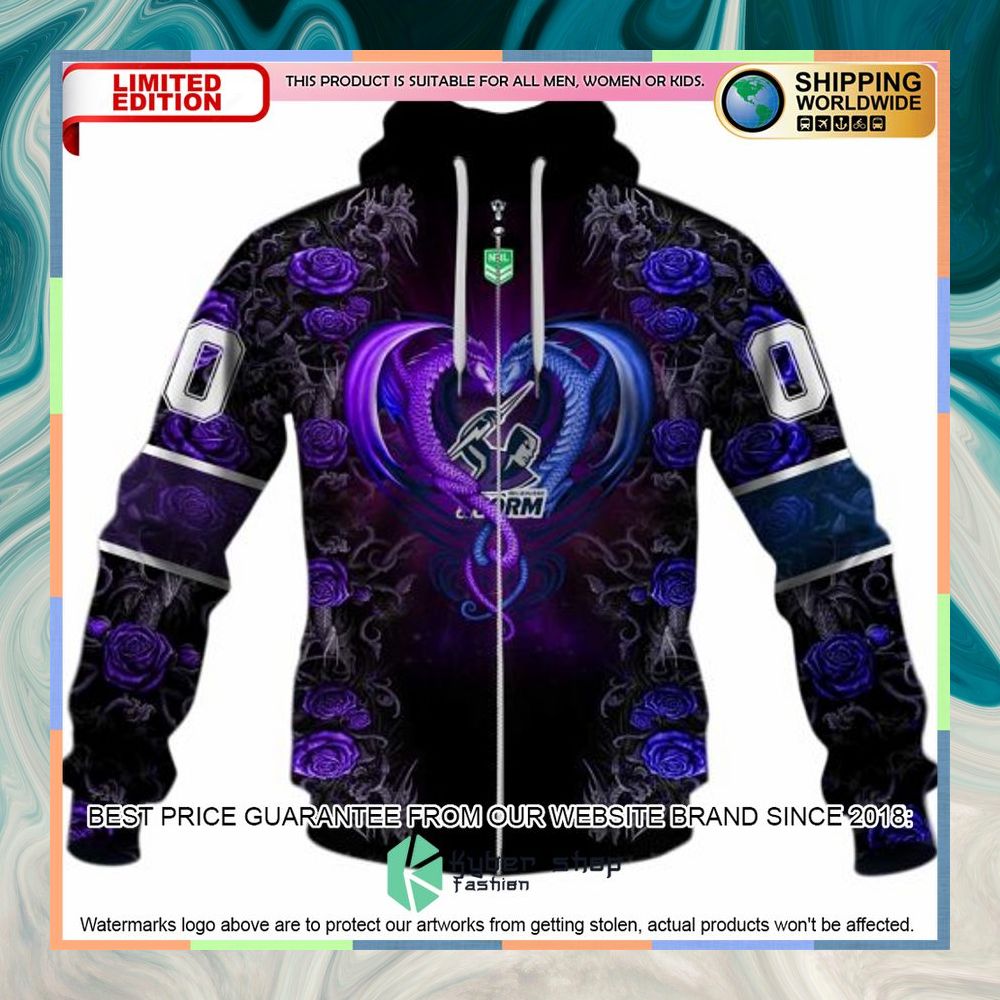 Personalized NRL Melbourne Storm Rose Dragon Shirt, Hoodie 12 Personalized NRL Melbourne Storm Rose Dragon Shirt, Hoodie word3