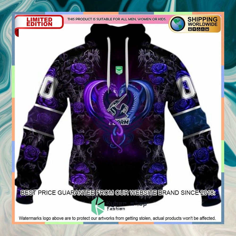 Personalized NRL Melbourne Storm Rose Dragon Shirt, Hoodie 13 Personalized NRL Melbourne Storm Rose Dragon Shirt, Hoodie word3