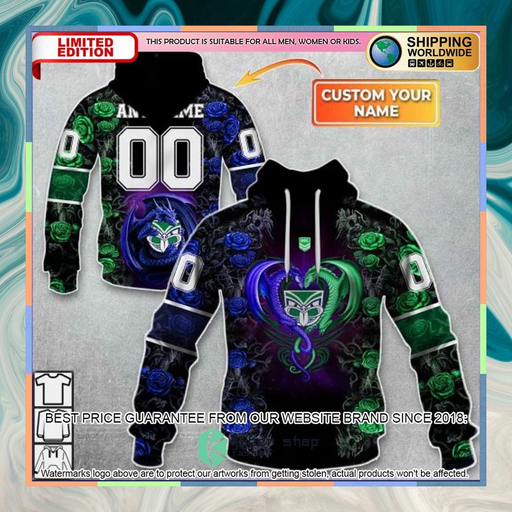 Personalized NRL New Zealand Warriors Rose Dragon Shirt, Hoodie 10 Personalized NRL New Zealand Warriors Rose Dragon Shirt, Hoodie word2